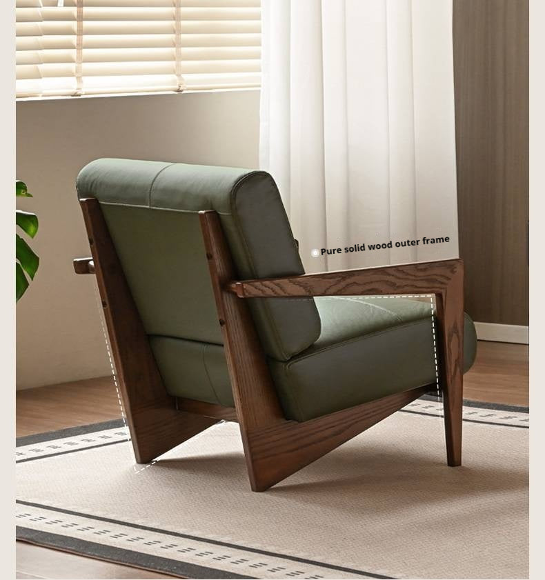 Oak Solid Wood Modern Chair