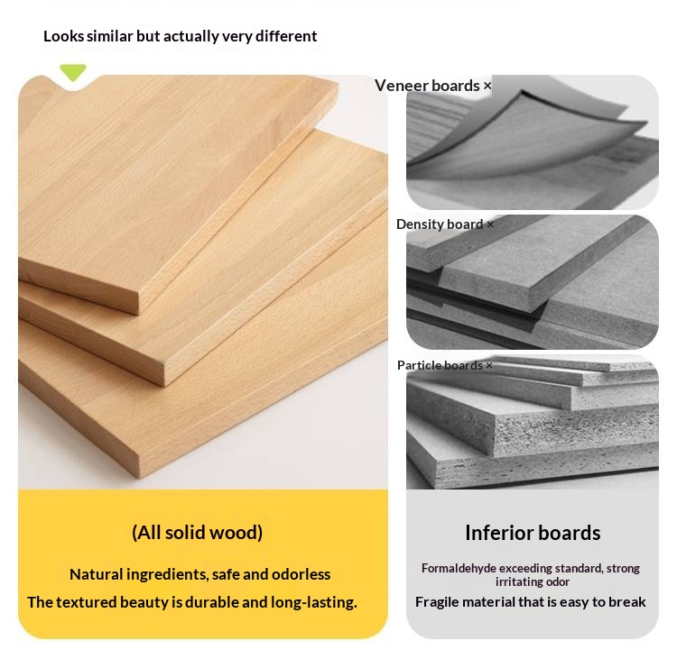 Beech Solid Wood Detachable Bunk Bed with Playful Design