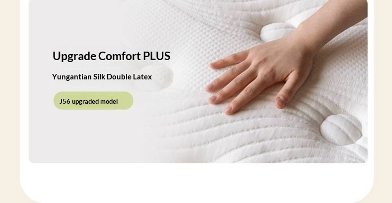 Oak, Rubberwood Solid Bed with Cream Finish — Casual Bedside with Soft Bag Backrest and White Soft Back