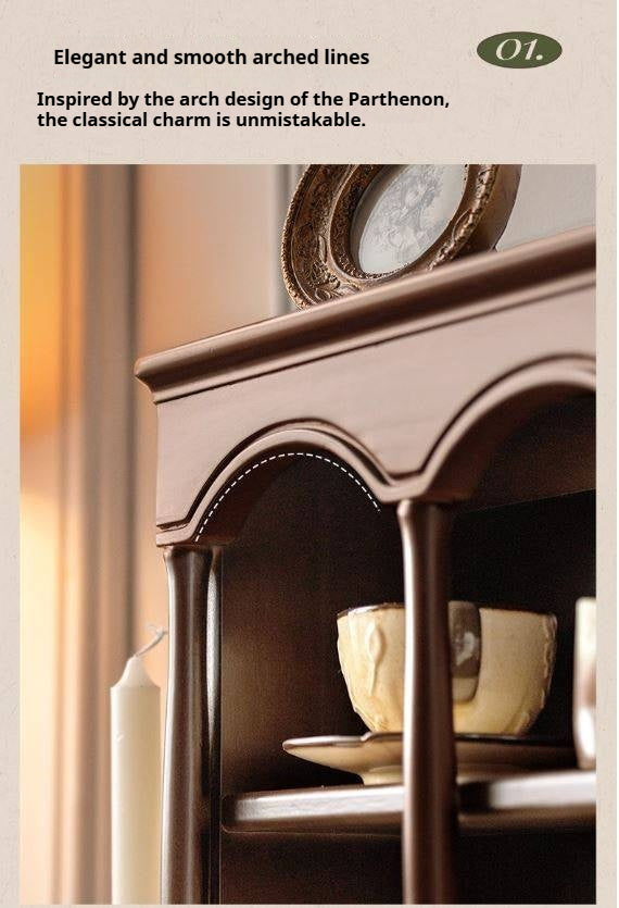 Poplar Solid Wood Wall Cabinet