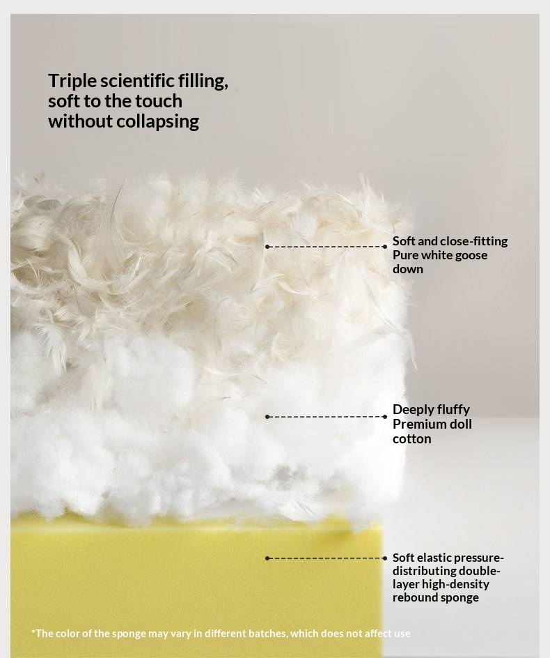 Oak Solid Wood Bed — Italian Light Luxury with White Genuine Leather and Soft Backrest