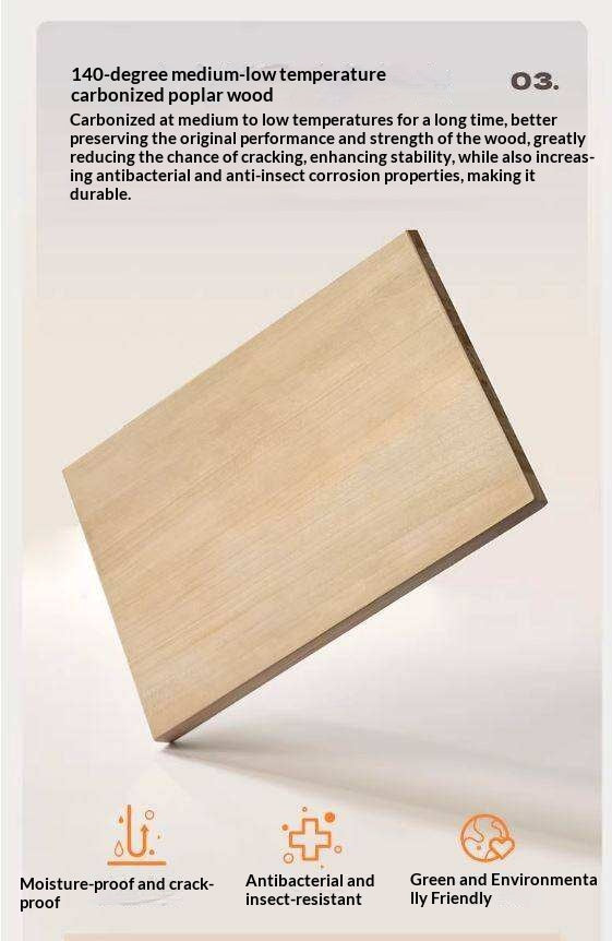 Ash, Poplar Solid Wood Nightstand