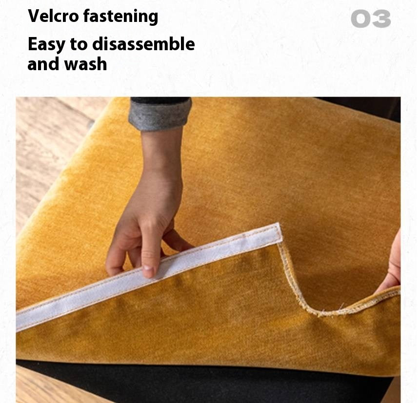 Oak Solid Wood Retro Makeup Stool