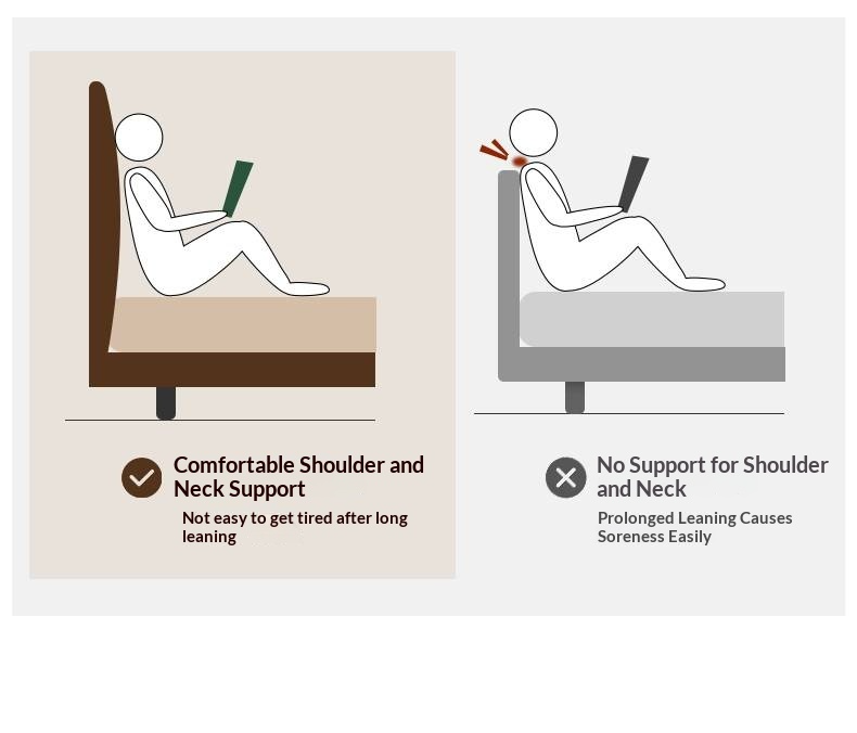 Genuine Leather Retro Box Bed — Black Upholstered, Simple Design