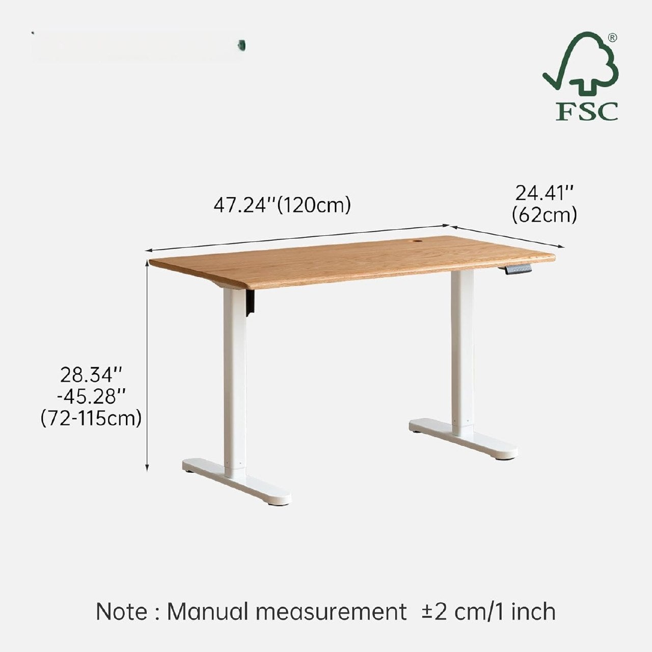 Roberwood electric Height Adjustable Desk