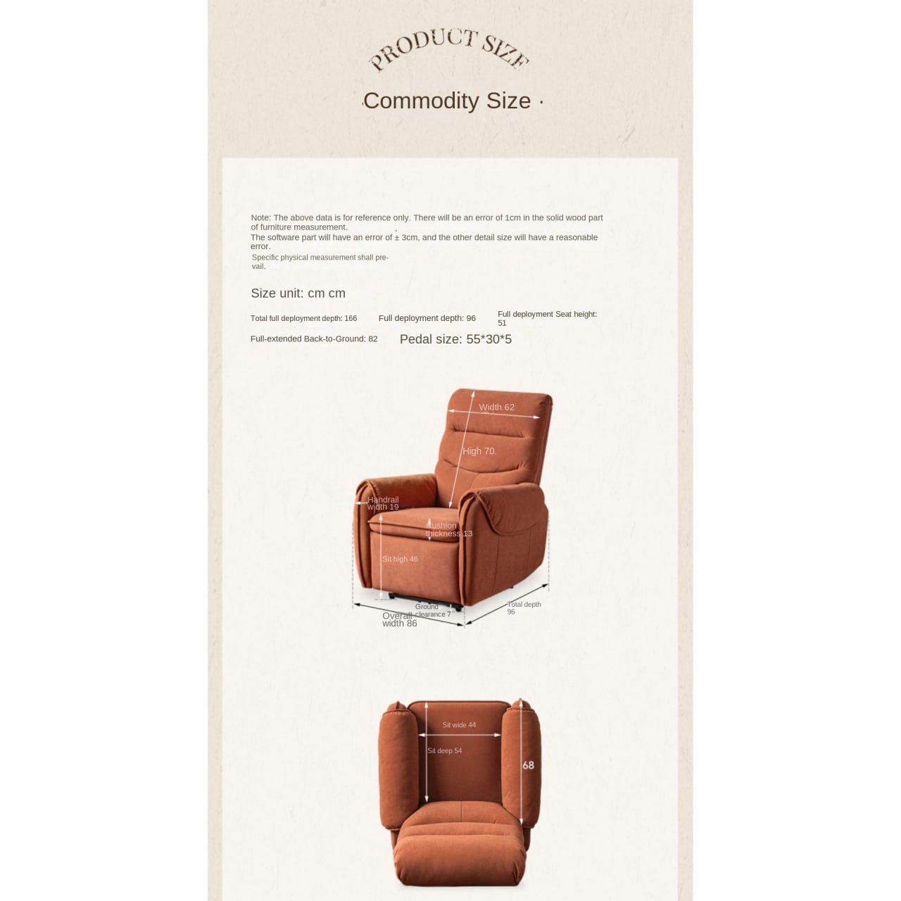 Flannel Electric Sofa Chair Living.