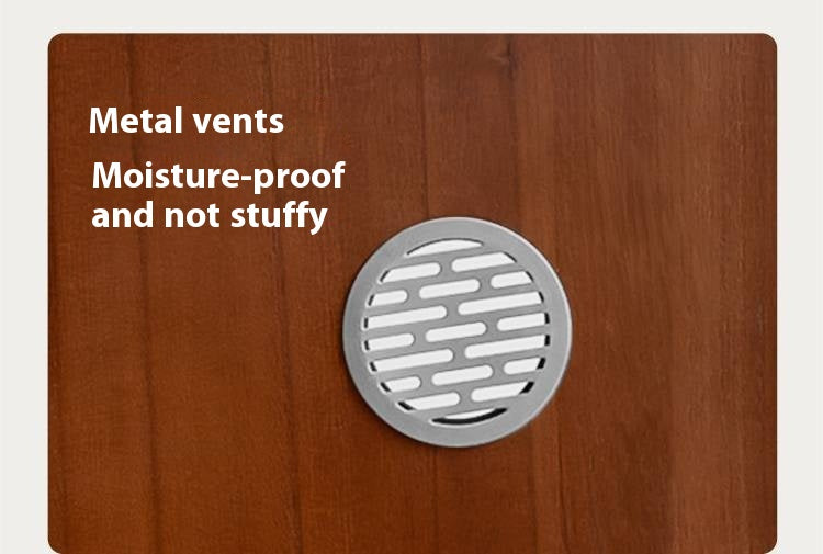 Poplar Solid Wood Bauhaus Style Side Cabinet.