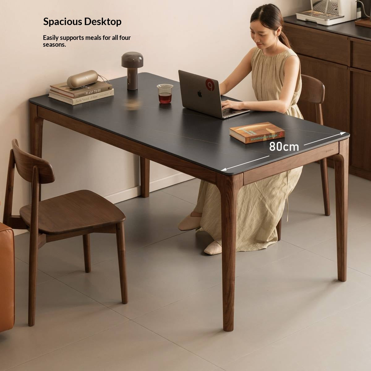 Black Walnut Dining Tables With Slate Top