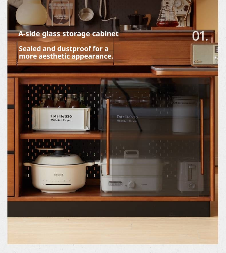 Tulipwood Solid Wood Island Table, Dining Table, Dining Sideboard, Buffet