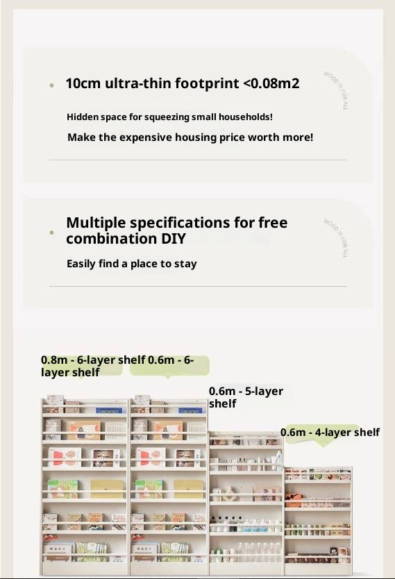 Solid RubberWood Cream Style Corner Bookshelf