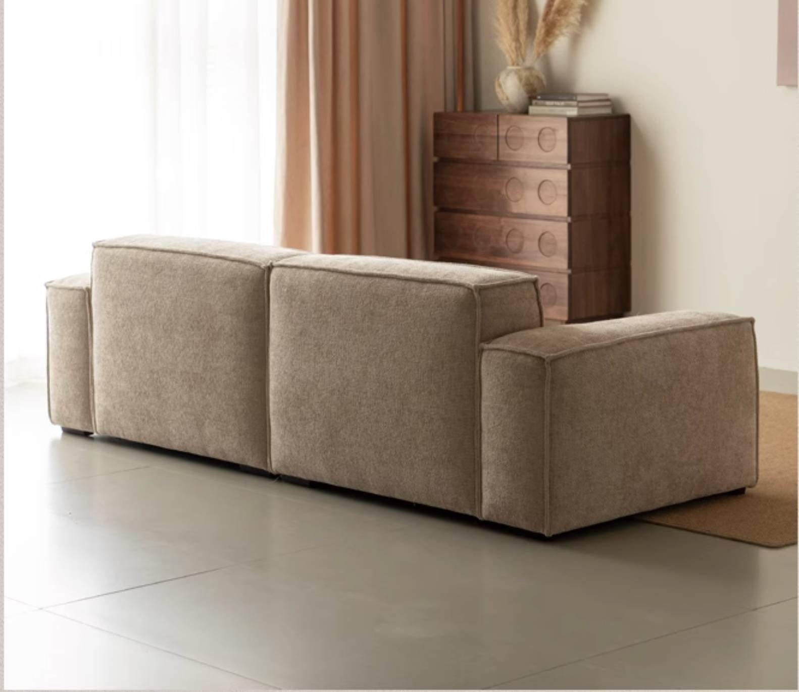 Fabric Wabi Sabi Style Sofa