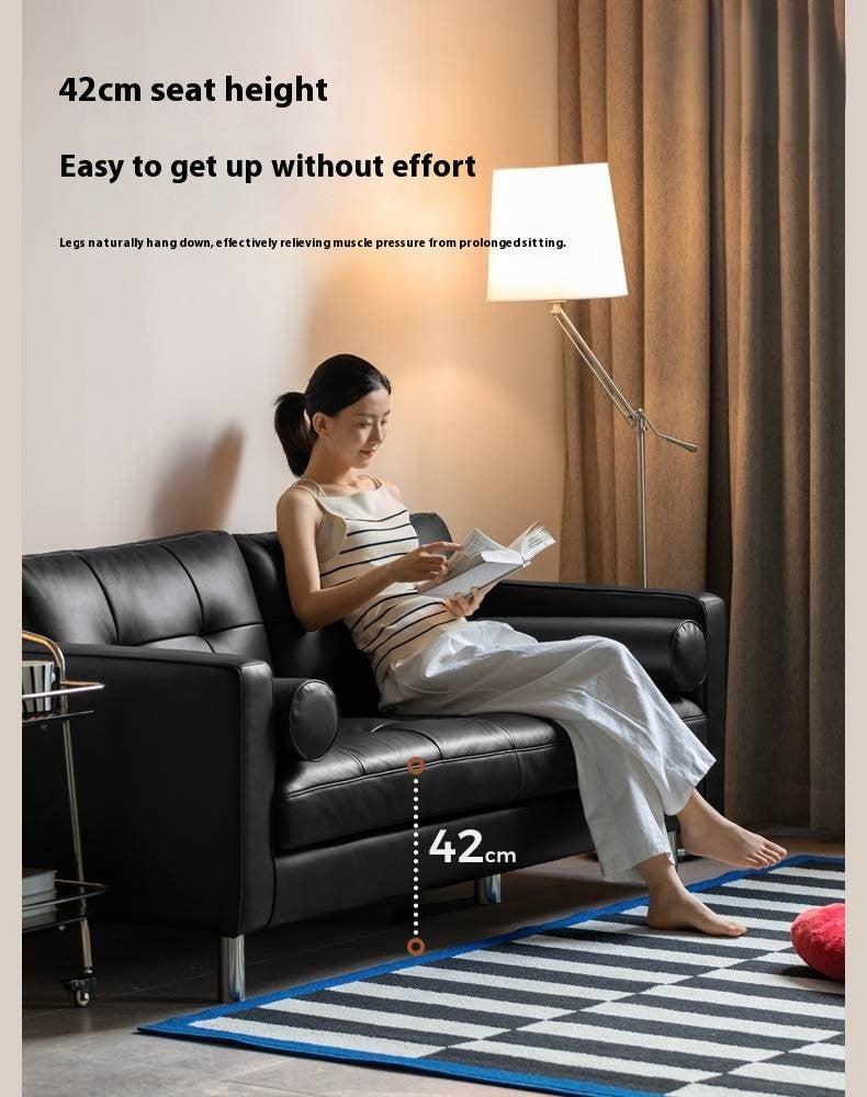 Genuine Leather Italian Luxury Sofa