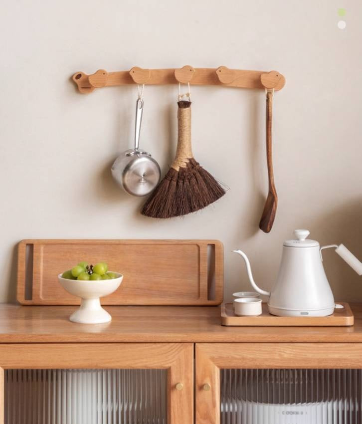 Beech Solid Wood Entry Door Porch Hanger