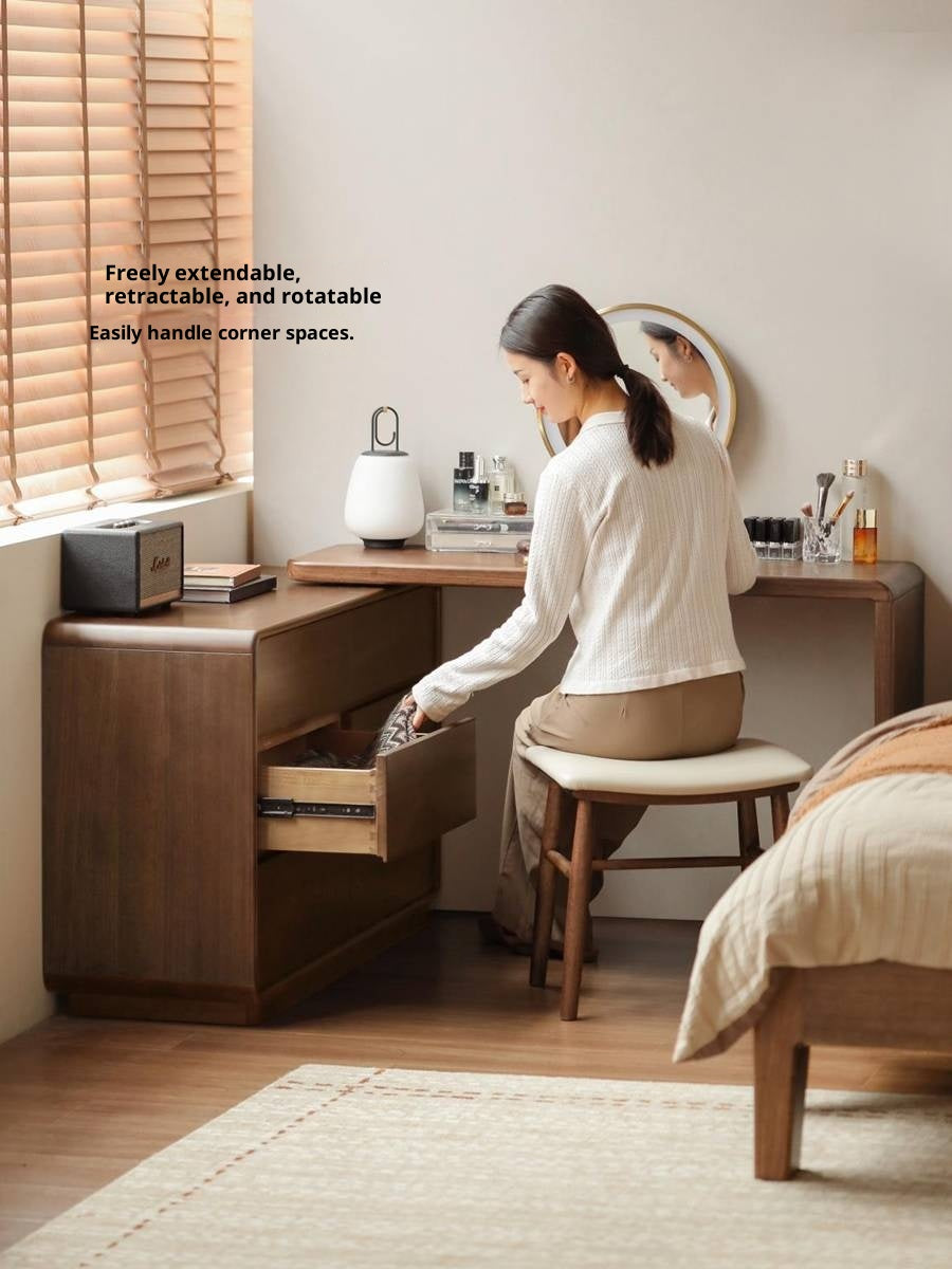 Sandalwood Solid Wood Modern Dressing Table