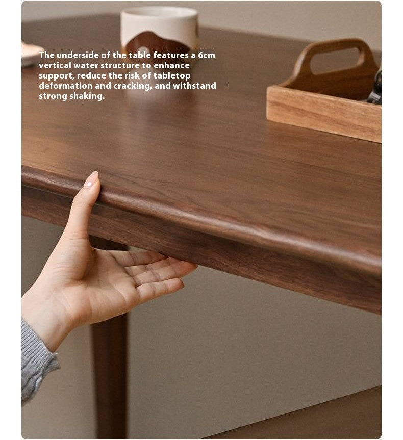 Black Walnut Solid Wood Dining Table
