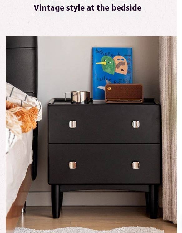 Solid RubberWood Classic Nightstand.