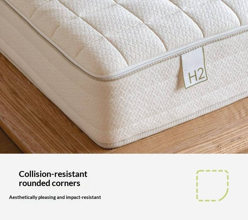 Zero-Glue Certified Natural Latex and Jute Mattress — Spring, Firm, Thick 22 cm