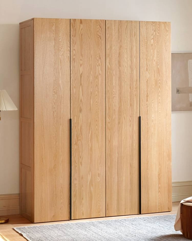Oak Solid Wood Wardrobe.
