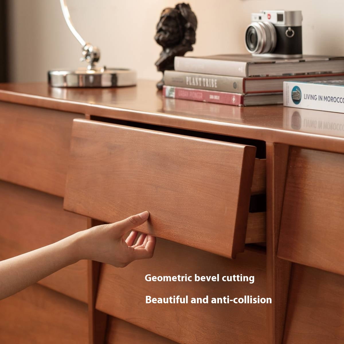 Tulipwood Solid Wood Middle Ancient Style Drawer