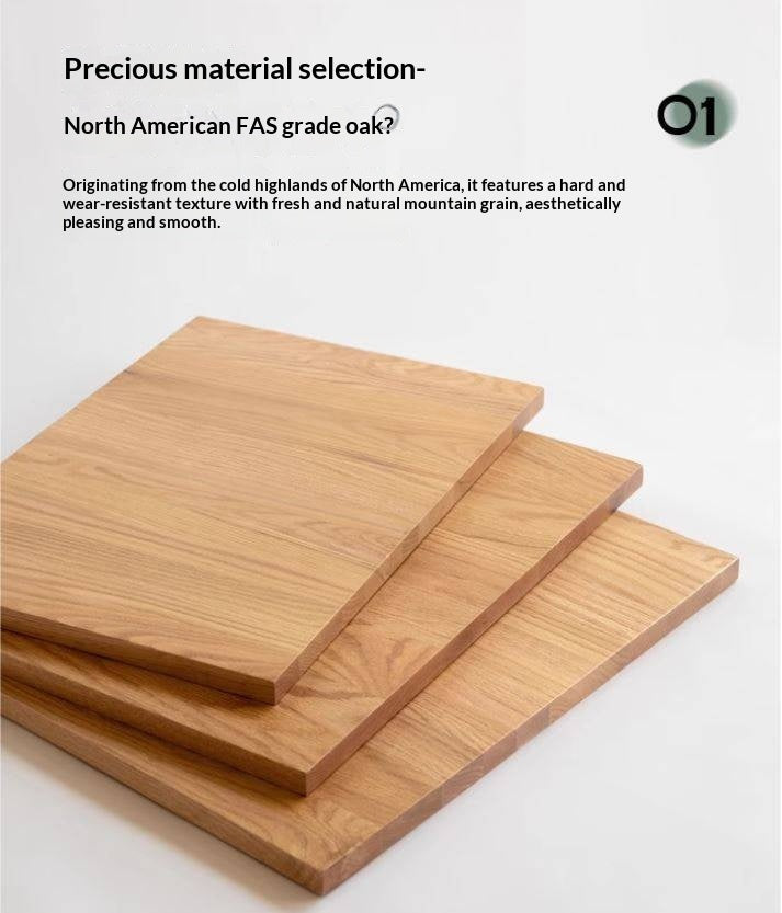 Ash, Oak, Cherry, Beech, Black Walnut Solid Wood Curved Backrest Dining Chair