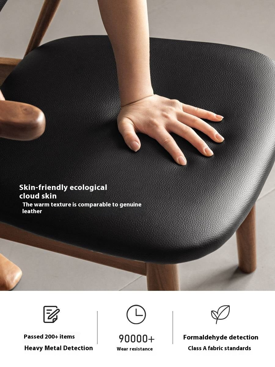 Black Walnut, Red Oak, Golden Sandalwood, White Ash, Ash Dining Armchair