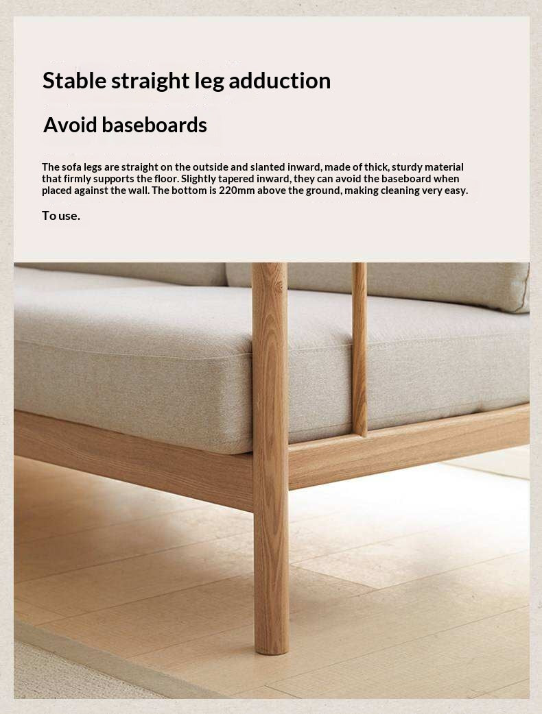Ash Solid Wood Single Armchair