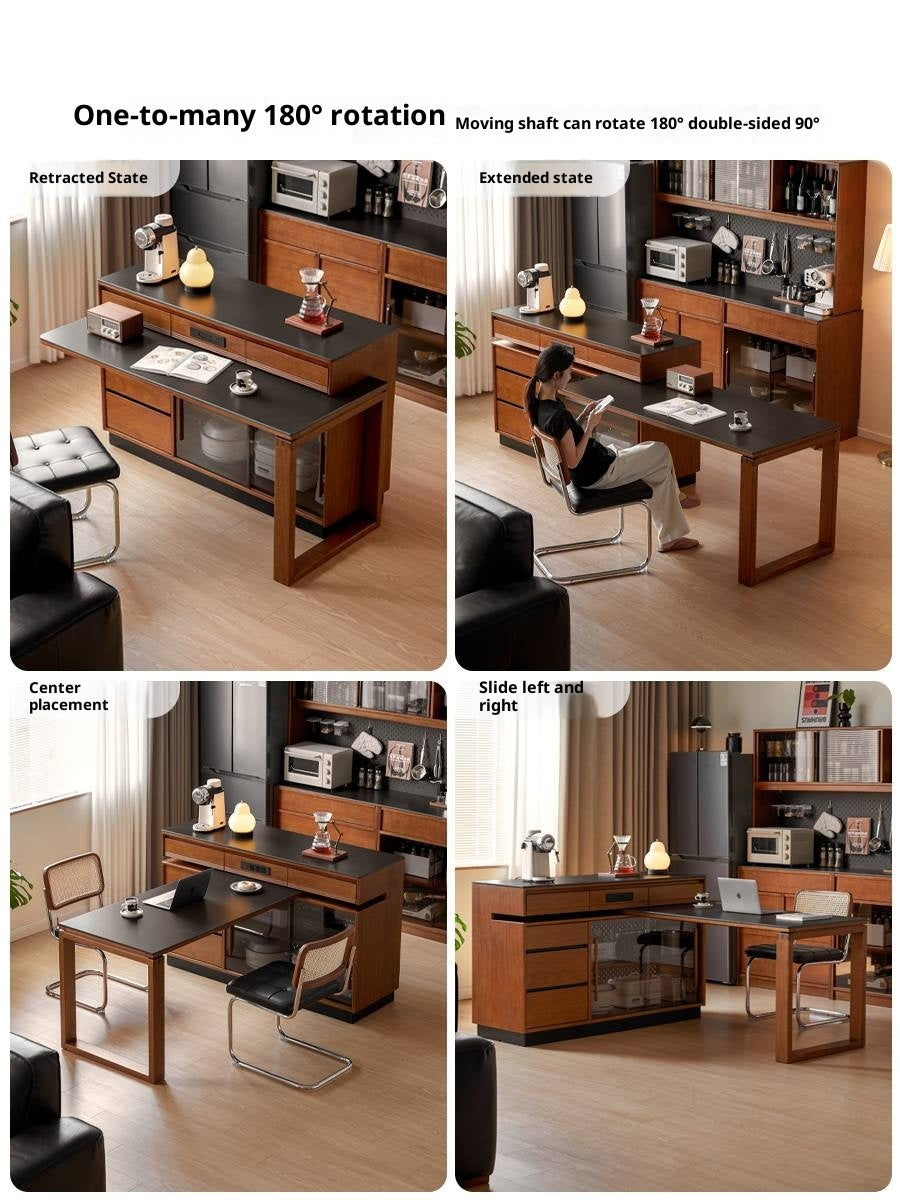 Tulipwood Solid Wood Island Table, Dining Table, Dining Sideboard, Buffet