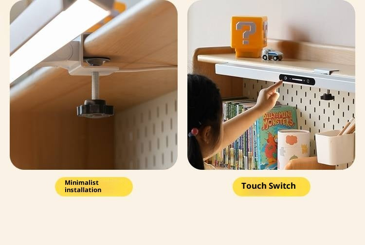 Beech Solid Wood Children's Desk Adjustable Writing Desk