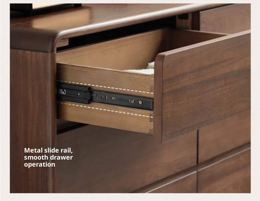 Sandalwood Solid Wood Modern Dressing Table