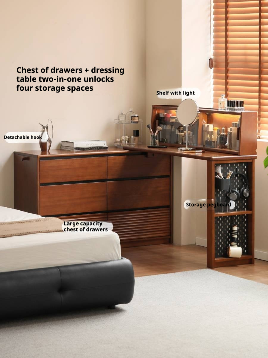 Tulipwood Solid Wood Vanity Table.