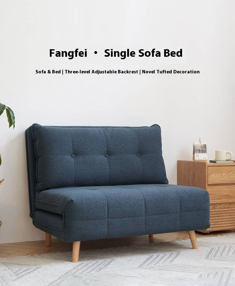 Fabric Sofa Bed, Multifunctional Folding.