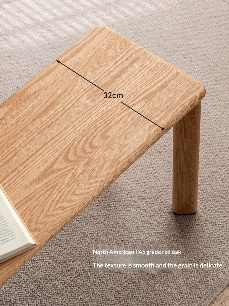 Ash, Oak Solid Wood Modern Long Bench