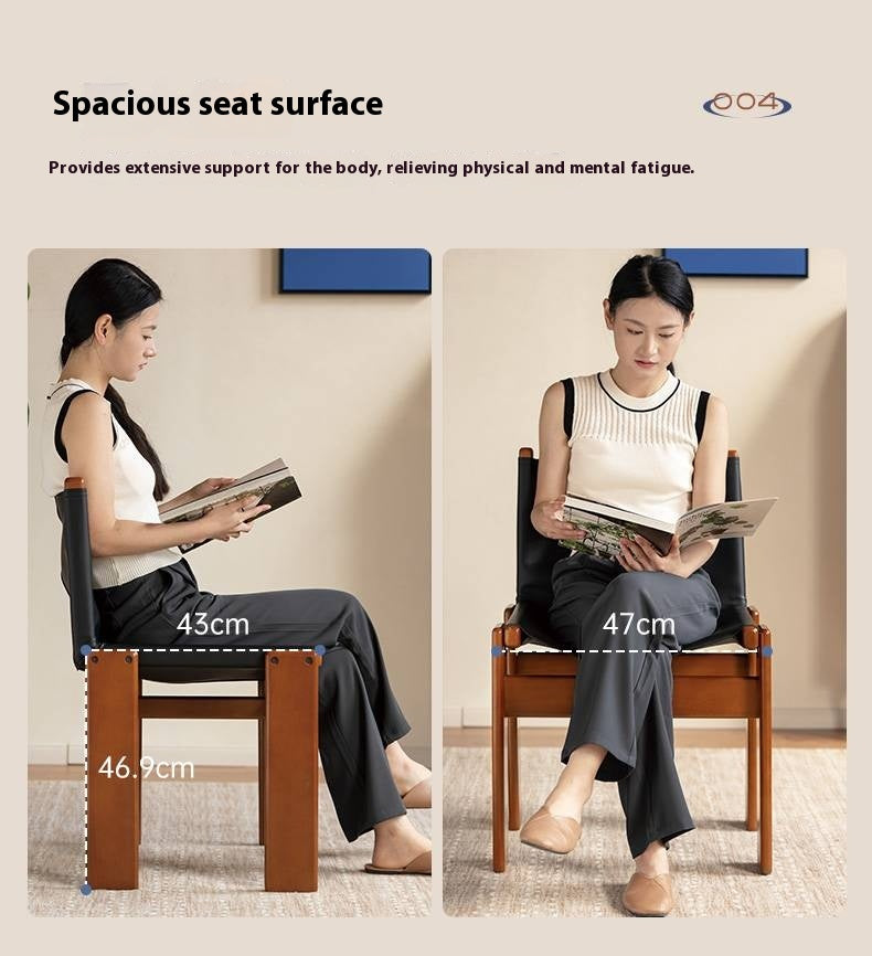 Beech, Black Walnut Solid Wood Dining Chairs antique style single chairs