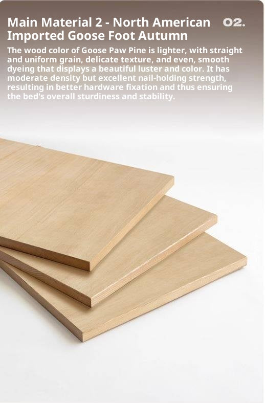 Poplar Solid Wood Style Retro Sideboard