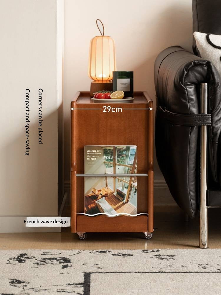 Oak, Poplar, Black Walnut Solid Wood Ancient Style Side Table