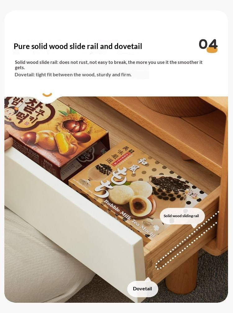 Beech Solid Wood Warm Coffee Table