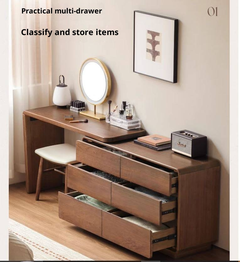 Sandalwood Solid Wood Modern Dressing Table