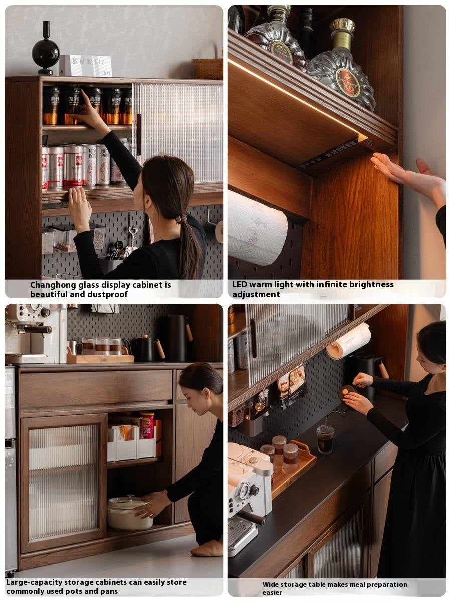 Oak Solid Wood Sideboard Cabinet