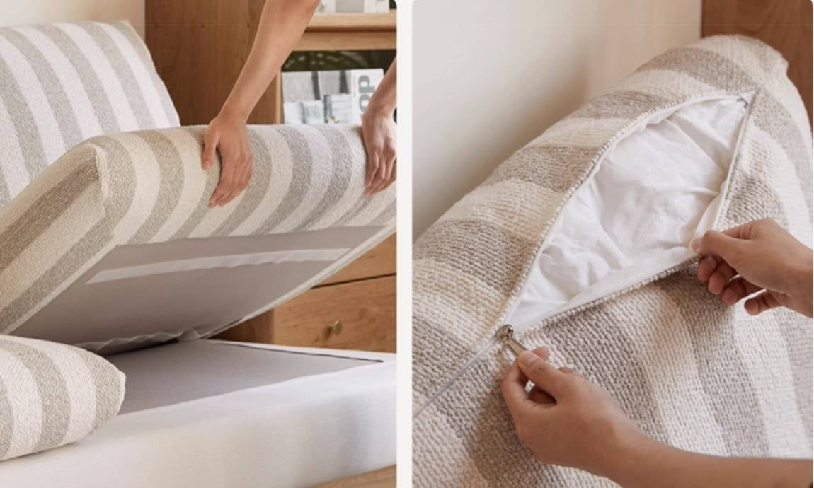 Natural, healthy Cotton Linen Fabric Sofa