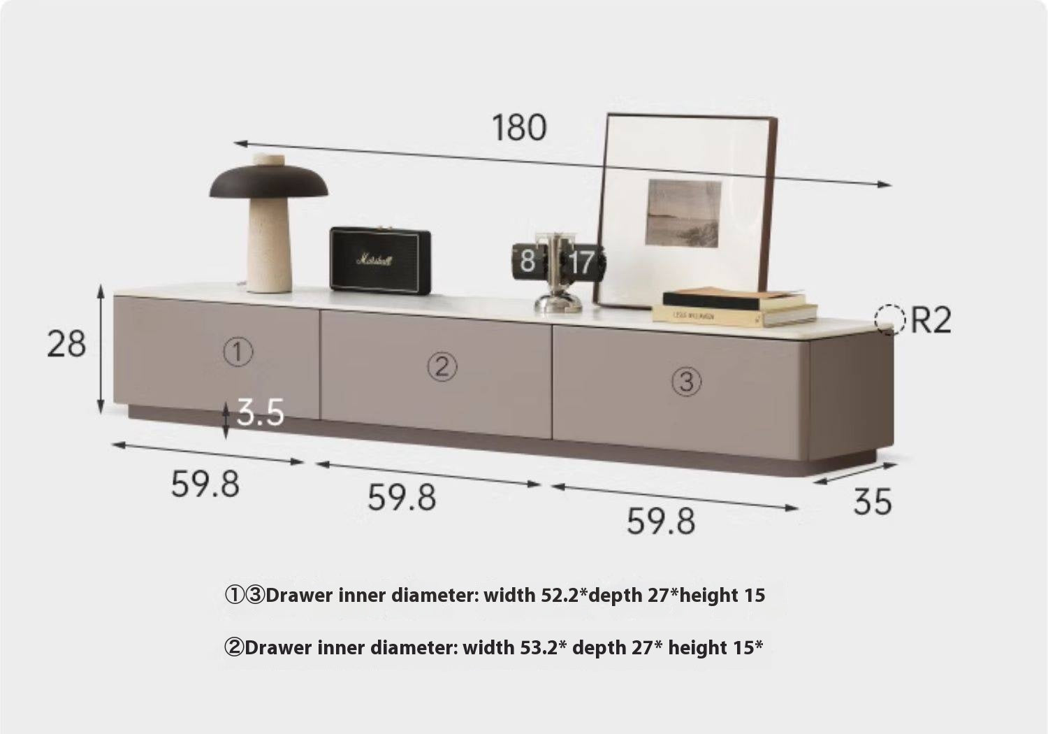 Oak, Tulip Tree, Poplar, Black Walnut Solid Wood TV Stand