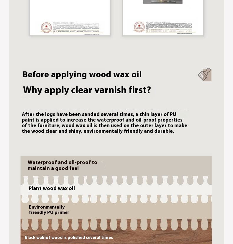 Black Walnut, Oak Solid Wood Sliding Doors TV Cabinet.