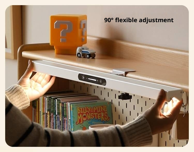 Beech Solid Wood Children's Desk Adjustable Writing Desk