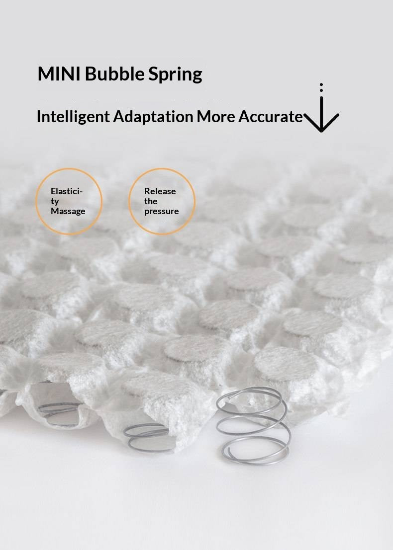 Eco-Friendly Button-Down Glue-Free Mattress — Anti-Mite Spring Mattress, Simmons Thick Design