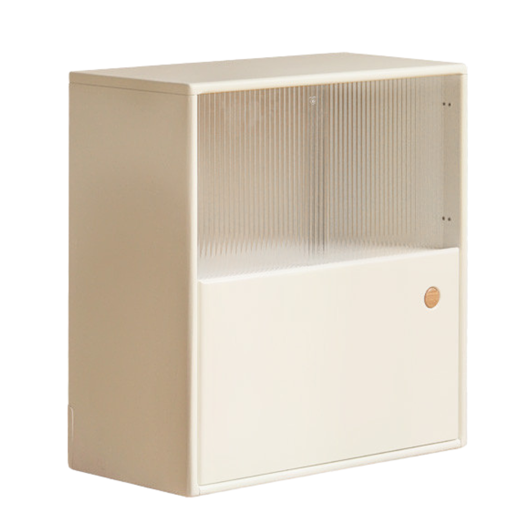 Solid Rubberwood Storage Multi-Functional Storage Bookcase.