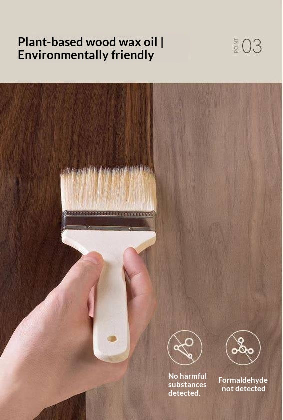 Black Walnut Solid Wood Italian Light Luxury Wardrobe