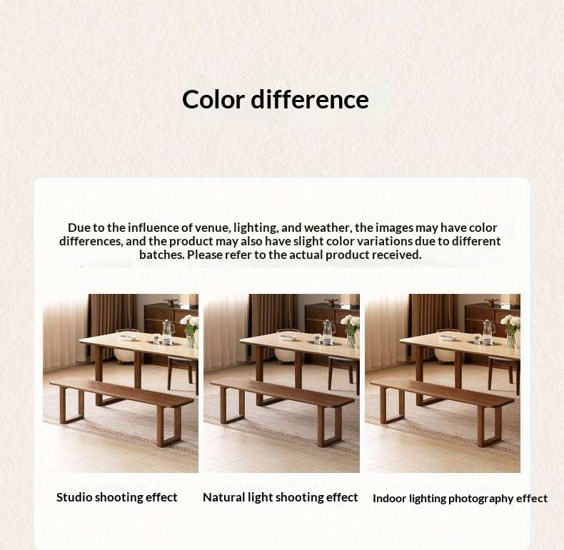 Black Walnut, White Ash Solid Wood Leisure Long Bench