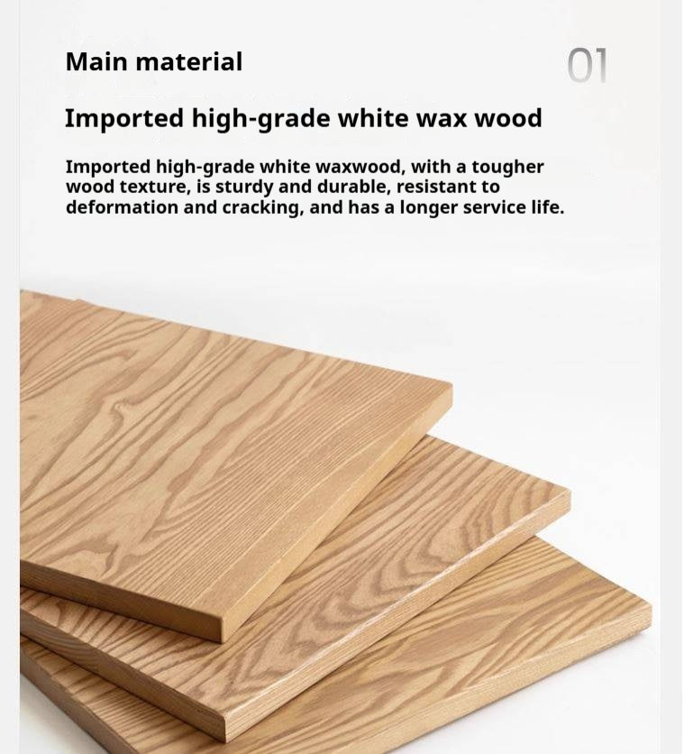 Ash Solid Wood Nordic Style Presidential Chair