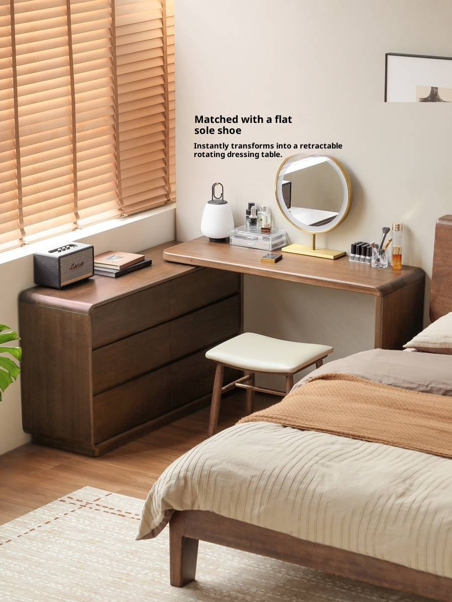 Sandalwood Solid Wood Modern Chest of Drawers