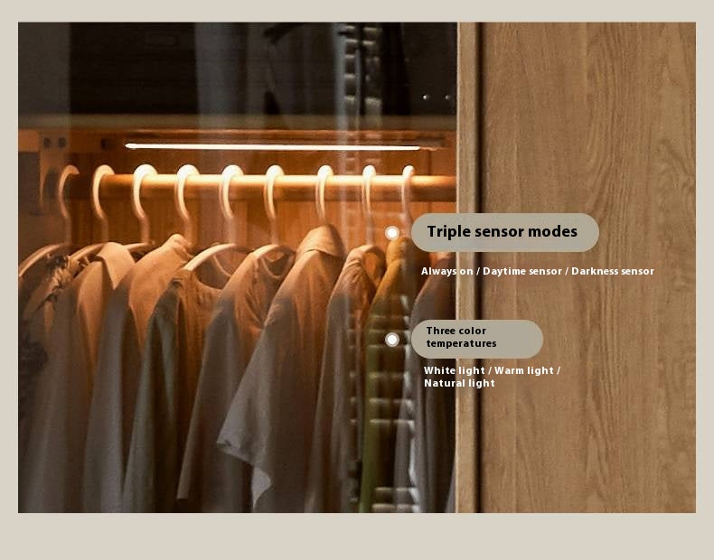 Oak Solid Wood Modern Double Door Wardrobe