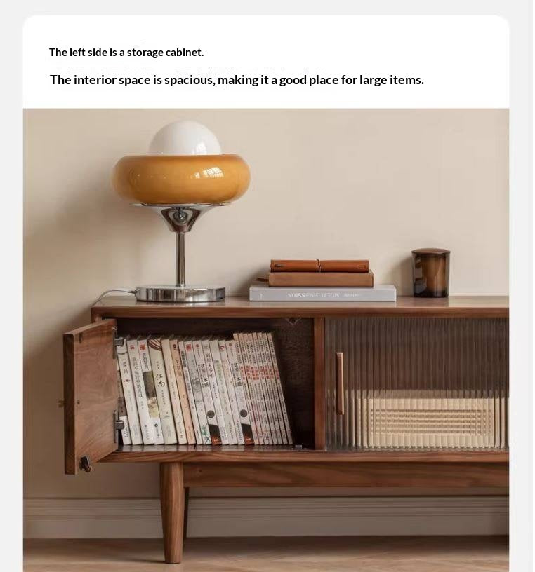 Black Walnut, Sandalwood TV Cabinet.